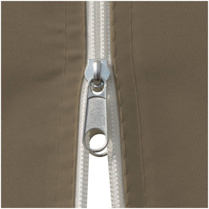 Paviljong med draperier 4x3 m taupe 180 g/m² vidaXL – bild 7