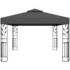 Paviljong med dubbeltak 3x4m antracit vidaXL – miniatyr 3