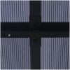 Paviljong med gardiner 405x294x244 cm antracit vidaXL – miniatyr 9