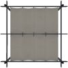 Paviljong med infällbart tak 3x3 m gräddvit vidaXL 3 x 3 x 2.2 m – miniatyr 7
