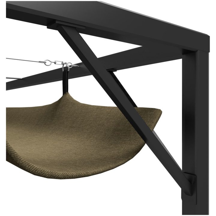 Paviljong med infällbart tak 3x3 m taupe 180 g/m² vidaXL – bild 7
