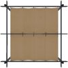 Paviljong med infällbart tak 3x3 m taupe vidaXL 3 x 3 x 2.2 m – miniatyr 7