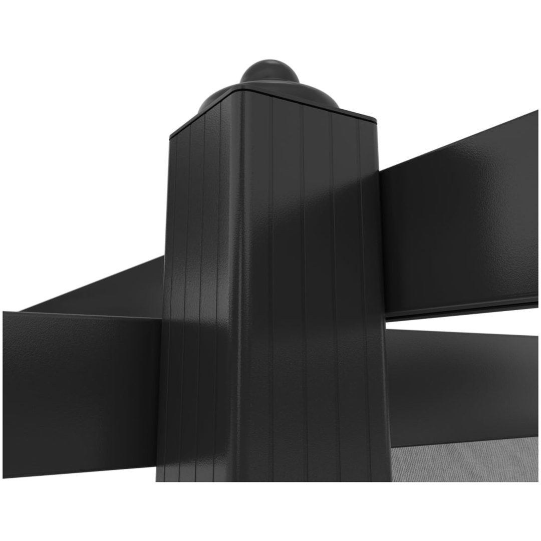 Paviljong med infällbart tak 4x3 m antracit vidaXL 4 x 3 x 2.2 m – bild 6