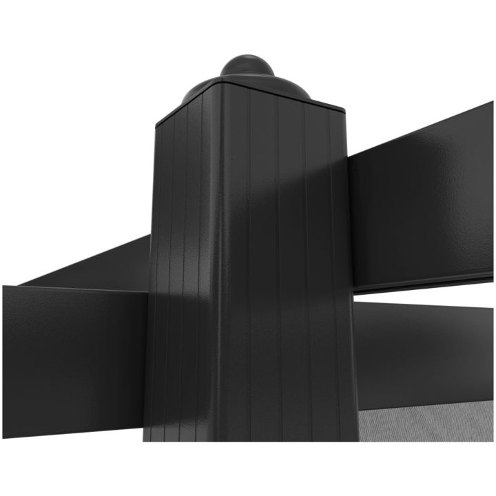 Paviljong med infällbart tak 4x3 m antracit vidaXL 4 x 3 x 2.2 m – bild 6
