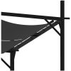 Paviljong med infällbart tak antracit vidaXL 600 x 300 x 233 cm – miniatyr 6