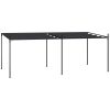 Paviljong med infällbart tak antracit vidaXL 600 x 300 x 233 cm – miniatyr 1
