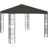 Paviljong med ljusslinga LED antracit vidaXL 3 x 3 m – miniatyr 3