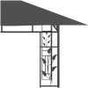 Paviljong med myggnät antracit 180 g/m² vidaXL 4 x 3 x 2.73 m – miniatyr 5