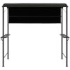 Paviljong med tak 220x110x200 cm antracit vidaXL – miniatyr 3