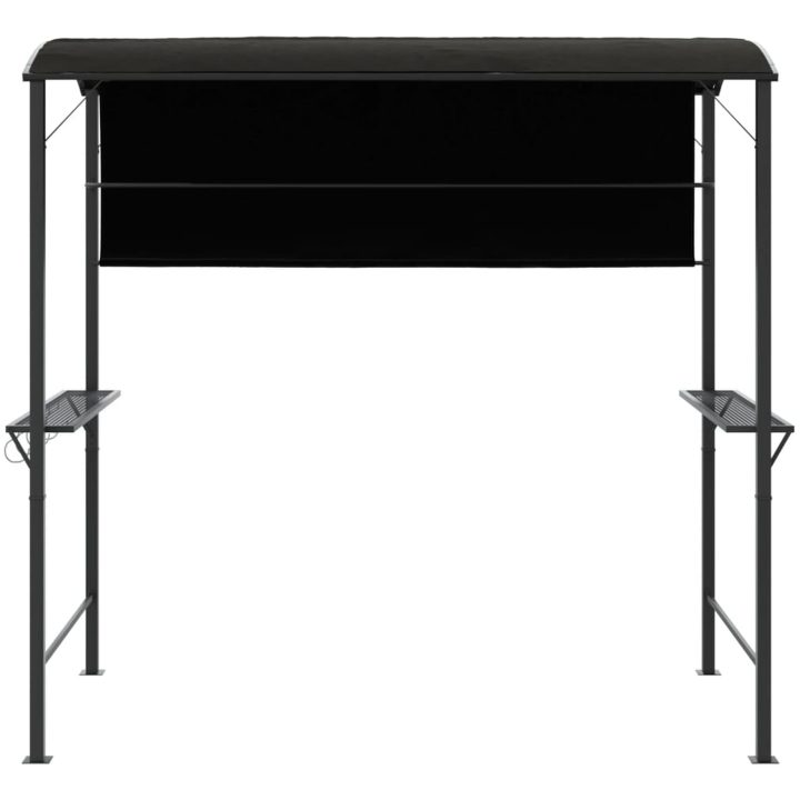 Paviljong med tak 220x110x200 cm antracit vidaXL – bild 3