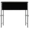 Paviljong med tak 220x110x200 cm antracit vidaXL – miniatyr 5