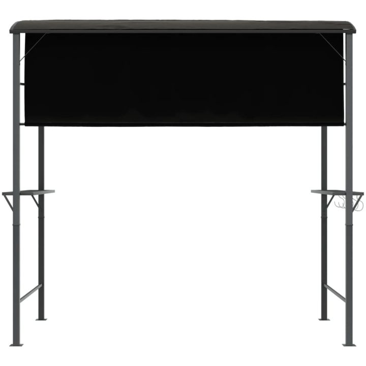Paviljong med tak 220x110x200 cm antracit vidaXL – bild 5