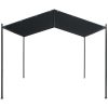 Paviljong stål antracit vidaXL 3 x 3 m – miniatyr 3