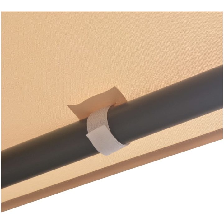Paviljong stål beige vidaXL 3 x 3 m – bild 5