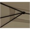 Paviljong taupe 160 g/m² vidaXL 3 x 4 x 2.6 m – miniatyr 3