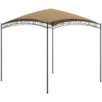 Paviljong taupe 180 g/m² vidaXL