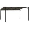 Paviljong taupe vidaXL 4 x 3 x 2.55 m – miniatyr 4
