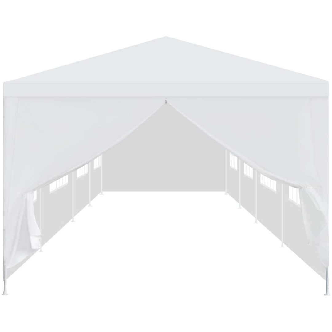 Paviljong vit vidaXL 3 x 12 m – bild 3