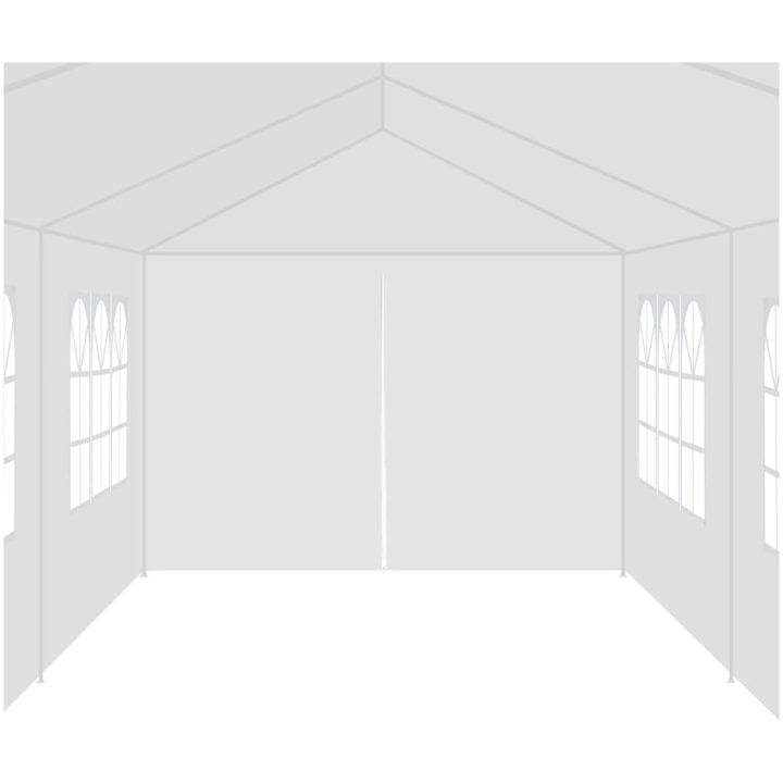 Paviljong vit vidaXL 3 x 12 m – bild 4