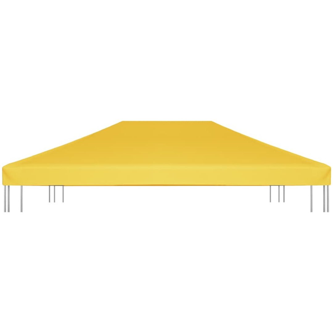 Paviljongtak 270 g/m² gul vidaXL 4 x 3 m – bild 3