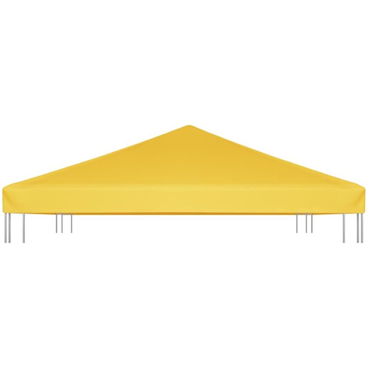 Paviljongtak 270 g/m² gul vidaXL 4 x 3 m – bild 4