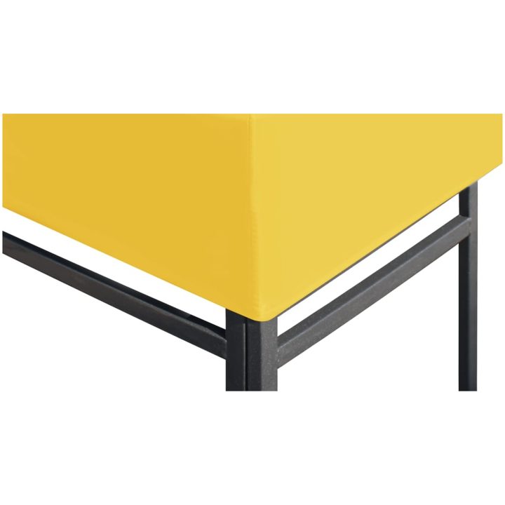 Paviljongtak 270 g/m² gul vidaXL 4 x 3 m – bild 5