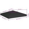 Paviljongtak 270 g/m² svart vidaXL 3 x 3 m – miniatyr 6
