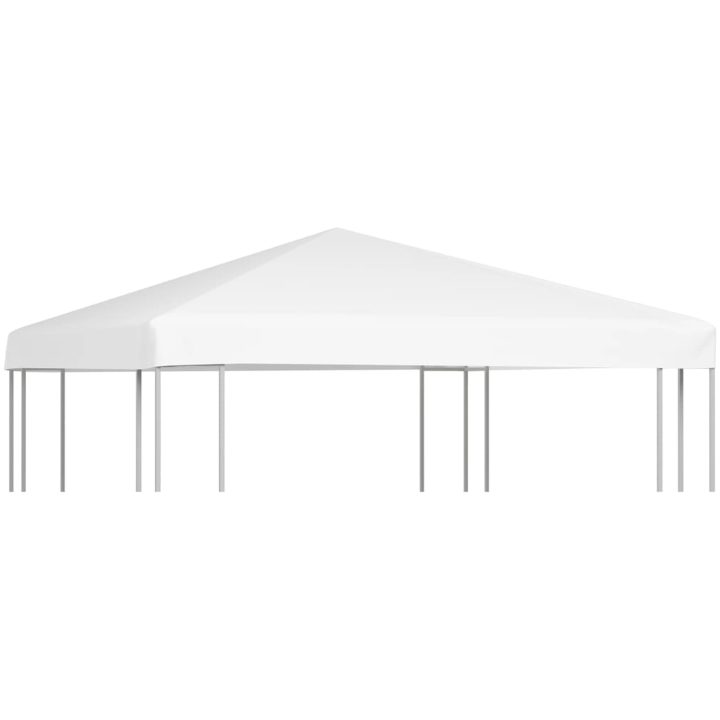 Paviljongtak 270 g/m² vit vidaXL 3 x 3 m – bild 2