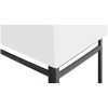 Paviljongtak 270 g/m² vit vidaXL 3 x 3 m – miniatyr 4