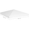 Paviljongtak 270 g/m² vit vidaXL 3 x 3 m – miniatyr 7