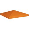 Paviljongtak 310 g/m² 3x3 m orange vidaXL – miniatyr 2
