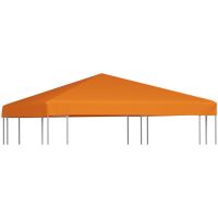 Paviljongtak 310 g/m² 3x3 m orange vidaXL