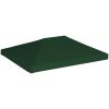Paviljongtak 310 g/m² 4x3 m grön vidaXL 4 x 3 m – miniatyr 2