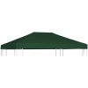 Paviljongtak 310 g/m² 4x3 m grön vidaXL 4 x 3 m – miniatyr 1