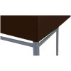 Paviljongtak 310 g/m² brun vidaXL 3 x 3 m – miniatyr 3
