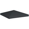 Paviljongtak 310 g/m² grå vidaXL 3 x 3 m – miniatyr 2
