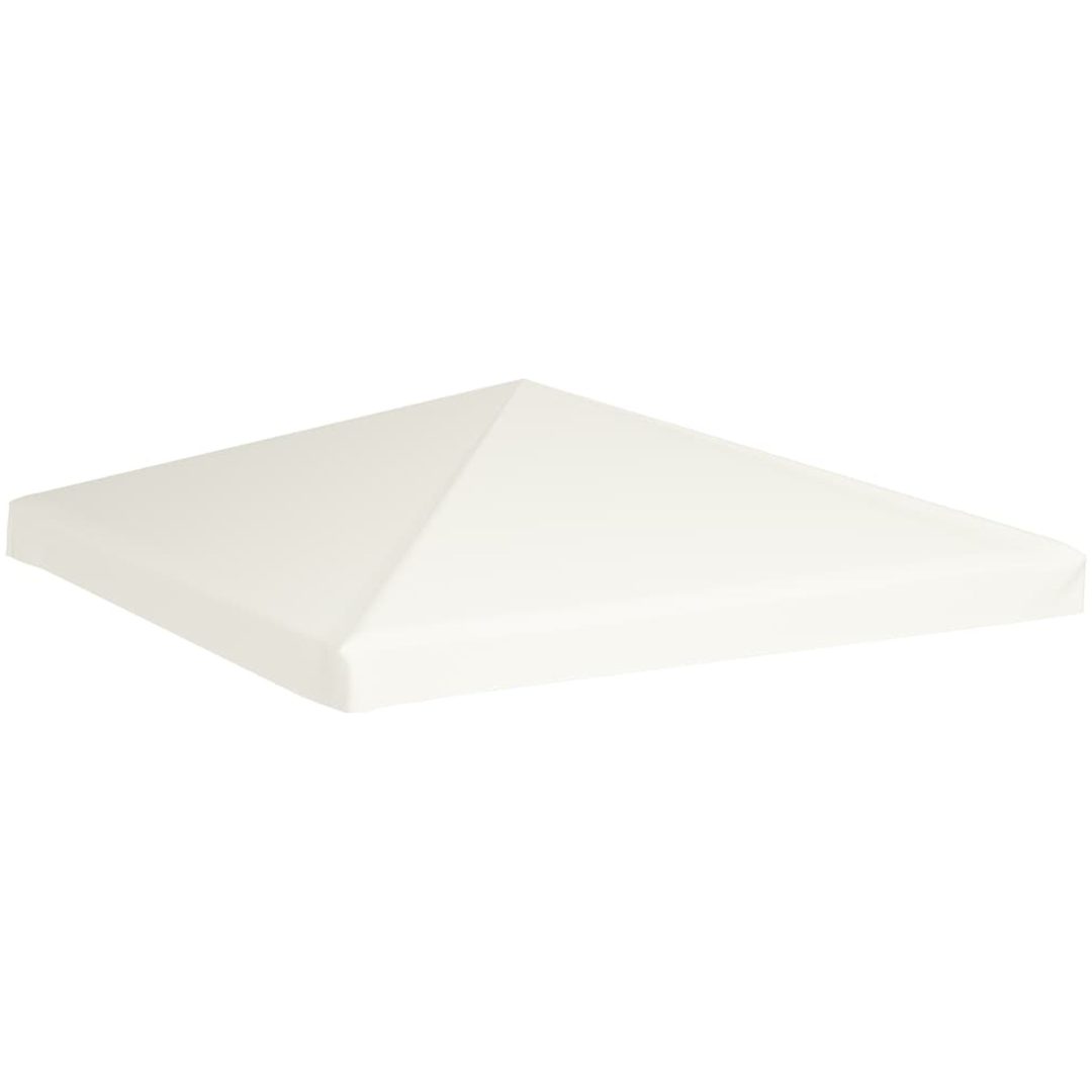 Paviljongtak 310 g/m² gräddvit vidaXL 3 x 3 m – bild 2