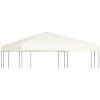 Paviljongtak 310 g/m² gräddvit vidaXL 3 x 3 m – miniatyr 1