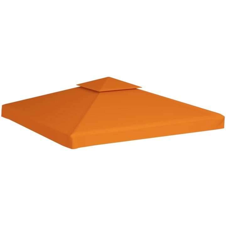 Paviljongtak 310 g/m² orange vidaXL 3 x 3 m – bild 2