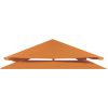 Paviljongtak 310 g/m² orange vidaXL 3 x 3 m – miniatyr 3