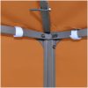 Paviljongtak 310 g/m² orange vidaXL 3 x 3 m – miniatyr 4
