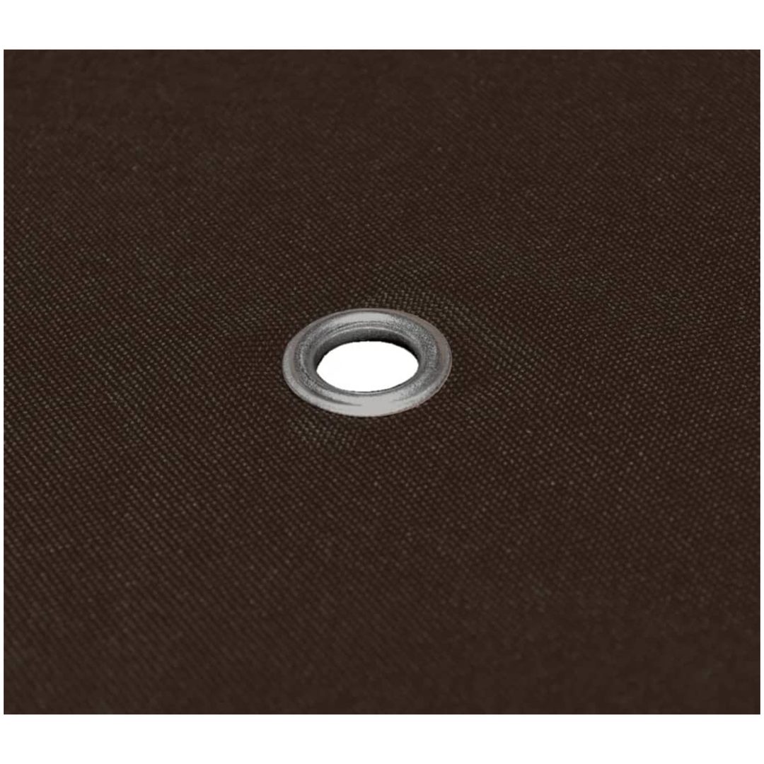 Paviljongtak med ventilering 310 g/m² brun vidaXL 3 x 3 m – bild 5