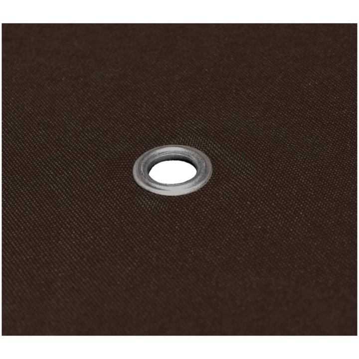 Paviljongtak med ventilering 310 g/m² brun vidaXL 3 x 3 m – bild 5