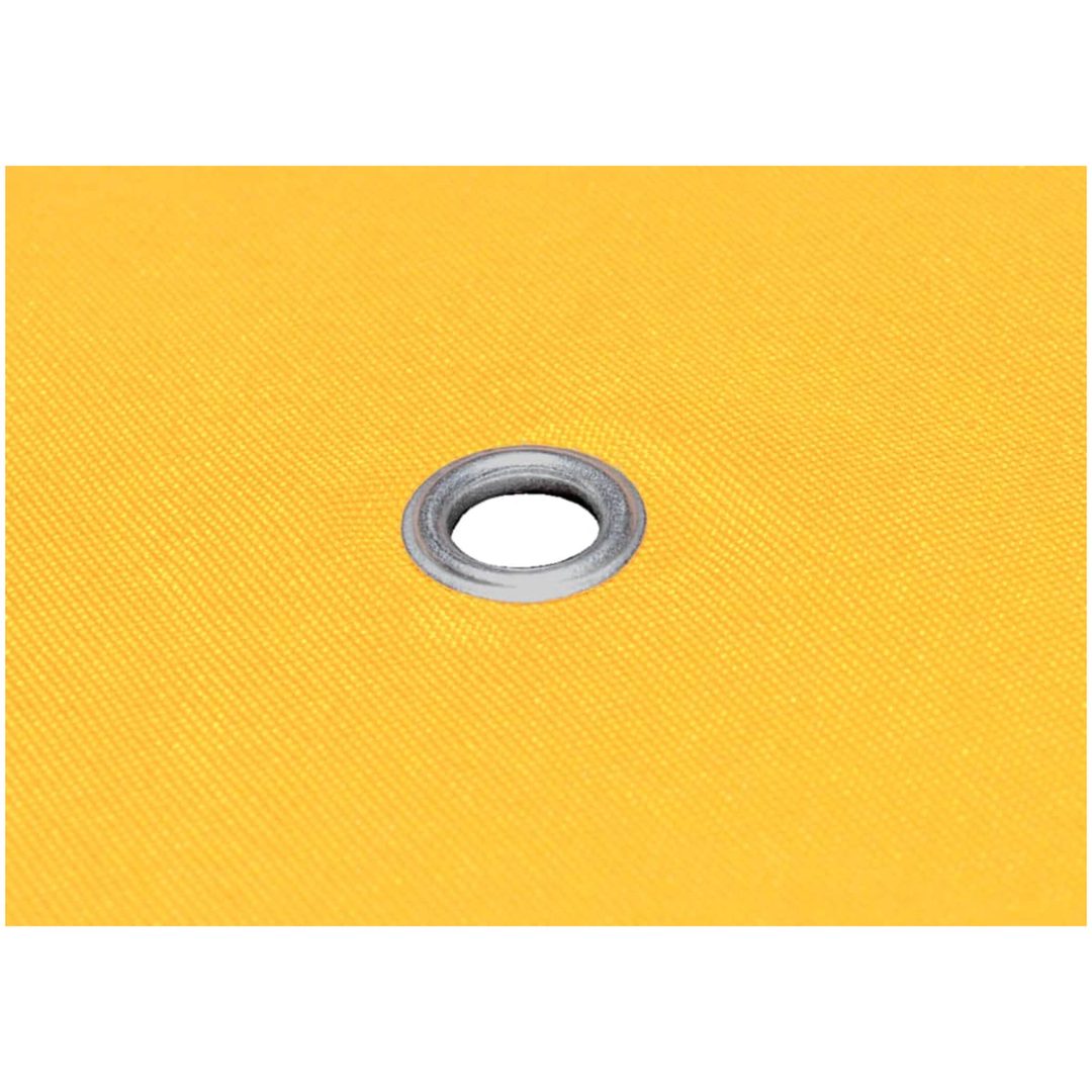 Paviljongtak med ventilering 310 g/m² gul vidaXL 3 x 3 m – bild 5