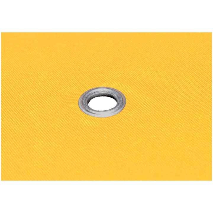 Paviljongtak med ventilering 310 g/m² gul vidaXL 3 x 3 m – bild 5