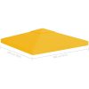 Paviljongtak med ventilering 310 g/m² gul vidaXL 3 x 3 m – miniatyr 6
