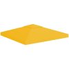 Paviljongtak med ventilering 310 g/m² gul vidaXL 3 x 3 m – miniatyr 1