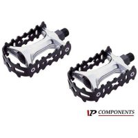 PEDALER VP ALUMINIUM SVART/SILVER 9/16" LEV PARVIS