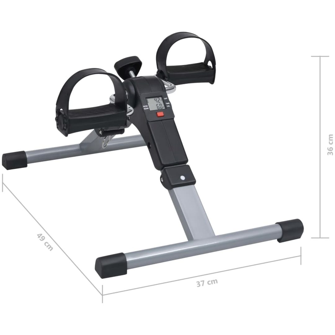 Pedalmaskin för ben och armar med LCD-display vidaXL – bild 8