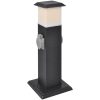 Pelare med utomhusuttag och lampa vidaXL – miniatyr 4